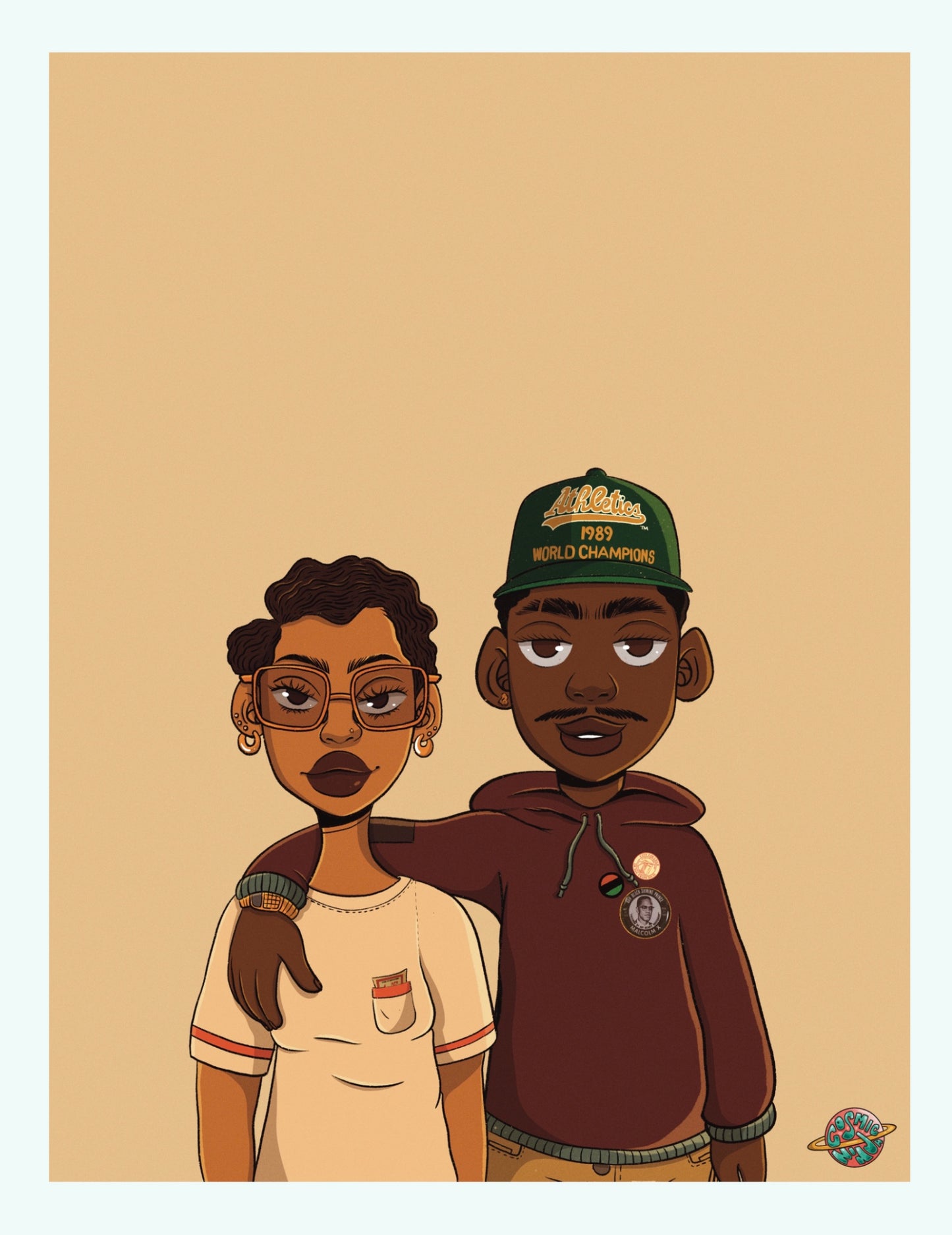 With All The World Above You... (Print)