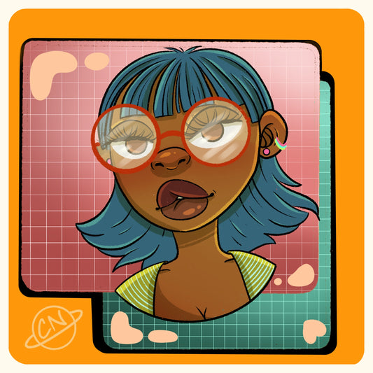 Summer Boo Mini Print