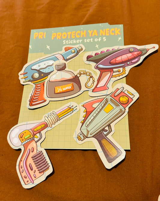 Protech Ya Neck Sticker Pack