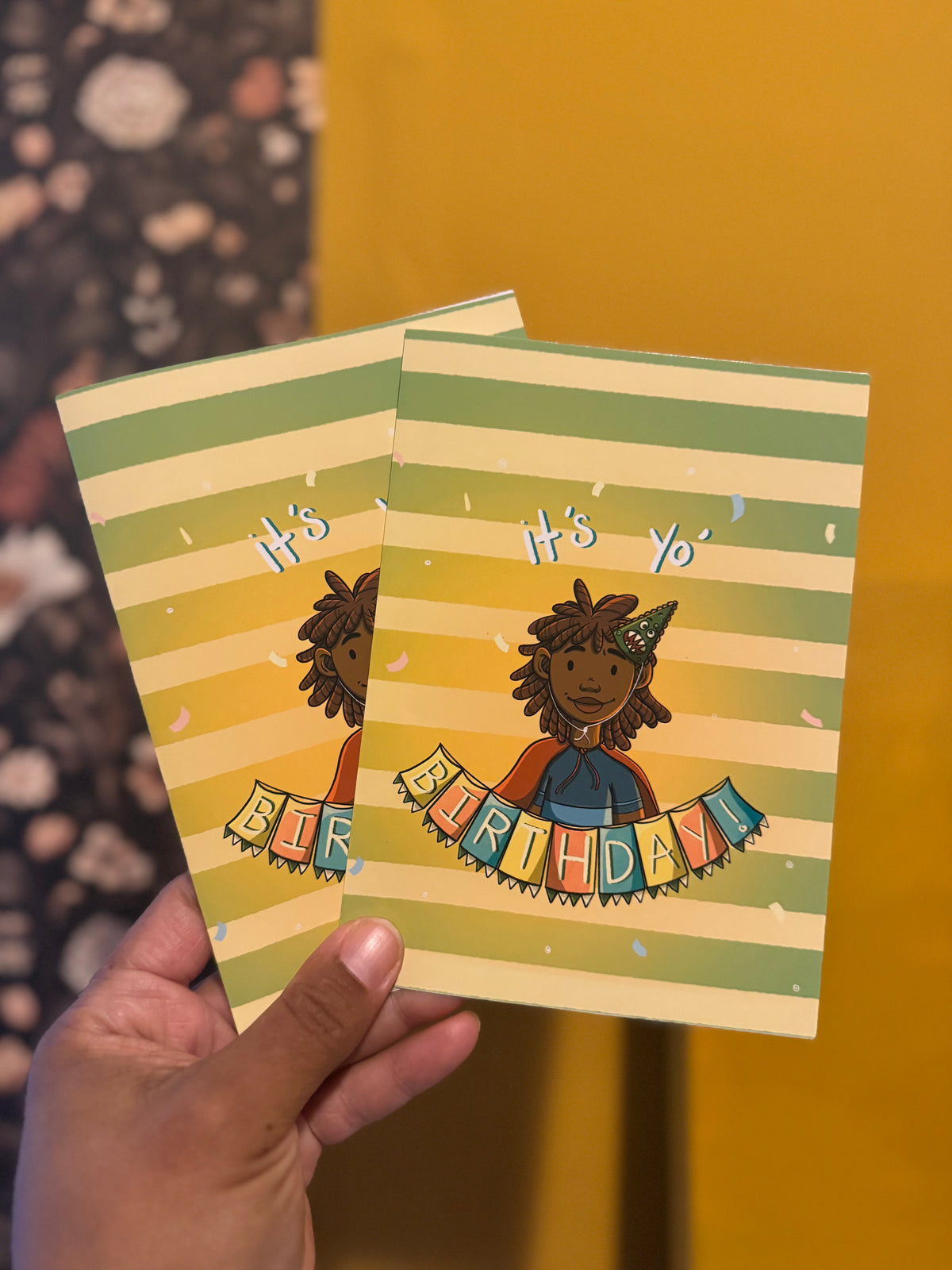 Set of 4 Fun Birthday Cards