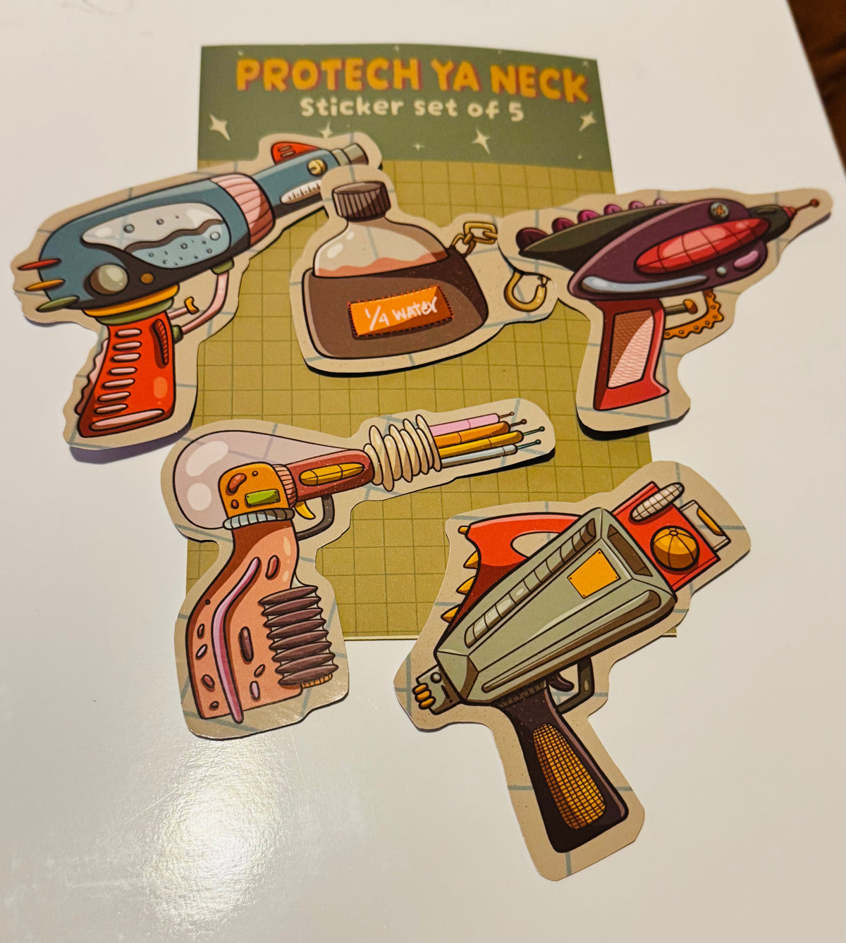 Protech Ya Neck Sticker Pack