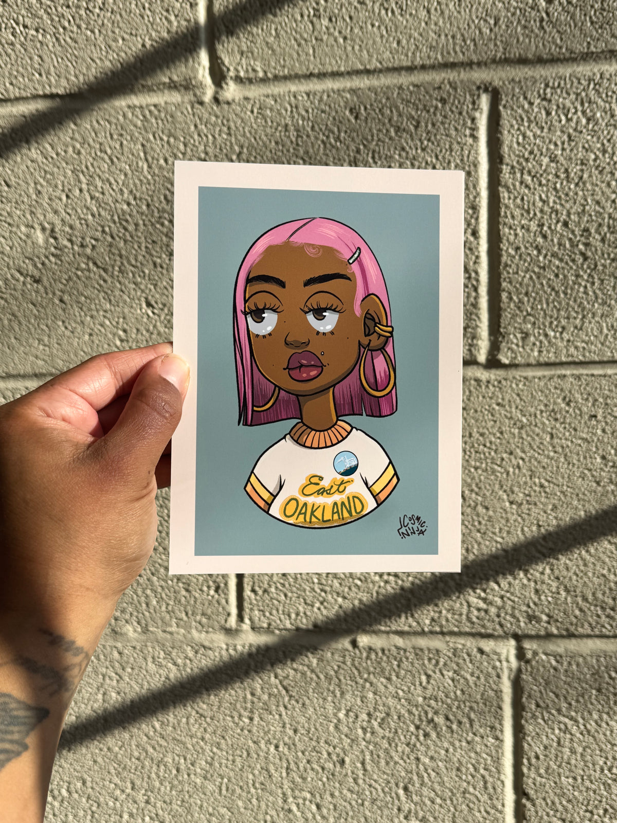 What’s Up Keak? Mini Print